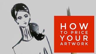 Fashion illustration for Beginners- How to price your artwork