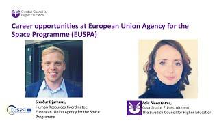 Career opportunities at European Union Agency for the Space Programme (EUSPA)