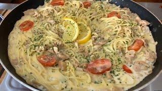 Delicious Pasta with White Clam Sauce