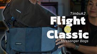 Difference between Timbuk2 Classic Messenger Vs Flight Messenger | Full Comparison!