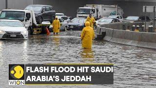 WION Climate Tracker: Flash flood hit Saudi Arabia's Jeddah after heavy rainfall | World News | WION