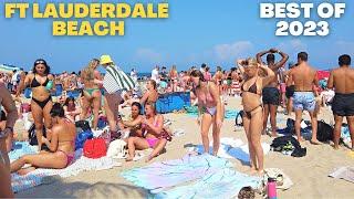 4K Spring Break Fort Lauderdale Beach, FL Walk BEST of 2023 Compilation ️