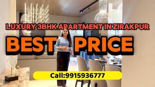 Luxury 3BHK Apartment In Zirakpur| Flat For Sale In Zirakpur | On Highway| Gated Society|