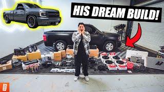 Surprising our SUBSCRIBER with HIS DREAM TRUCK BUILD! (Full Transformation) 2007 Chevy Silverado