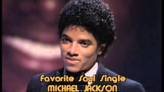 Michael Jackson Wins Favorite Soul Single- American Music Awards 1980