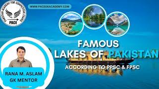 Famous lakes in Pakistan