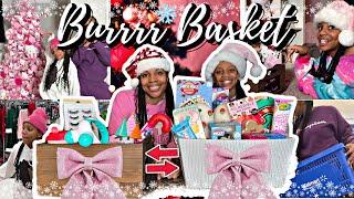 Holiday BURR BASKET Challenge Epic FAIL or Epic sliegh! 🫣 Who Won? 🫣 (DIY Gift  Exchange, Vlogmas)