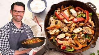 Easy Chicken Fajitas Recipe!