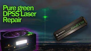 Repair Attempt: Coherent Verdi Narrow Linewidth Green DPSS Laser