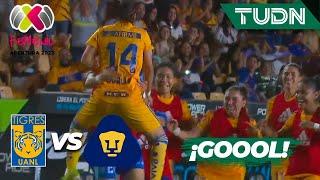 ¡GOL OLÍMPICO! Ovalle hace magia | Tigres 3-0 Pumas | Liga Mx Femenil AP2022 -J10 | TUDN