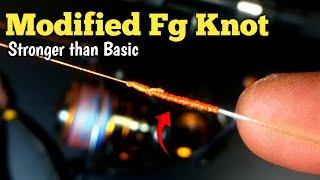 Fg Knot : New level for Tying fg knot braid to fluorocarbon-Stronger and Anti-Slip (1000% guarantee)