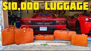 THE INSANE $10,000 ORIGINAL Ferrari Testarossa Luggage from 1987