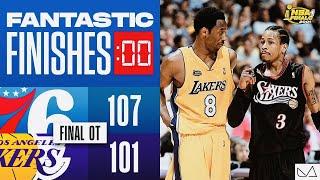 Philadelphia 76ers vs Los Angeles Lakers OT Wild Ending｜2001 NBA Finals Game 1