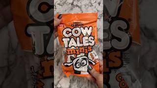 Original Caramel Cow Tails Minis!  #shorts #satisfyingvideo #asmr #candy #summeronshorts