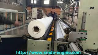 toilet paper rewinding machine+small bobbin slitting machine production line