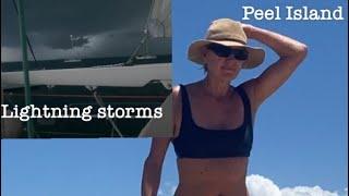 Lightning storm & clearing customs