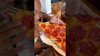 Is this the best pizza in Concord ‼️| Giant Slices| #concordnc #pizzeria #cltfoodie #goodpizzainnc
