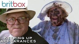 Richard Covers Hyacinth in Mud | Keeping Up Appearances