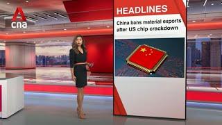 China bans export of key minerals to US | East Asia Tonight (Dec 3)