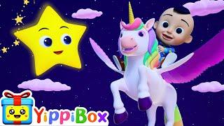 Twinkle Twinkle Little Star  | Lullaby | Bedtime Song | Sleep Song for Babies | YippiBox Rhymes