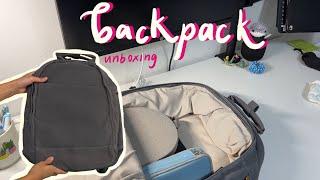 my college backpack  unboxing & packing for college