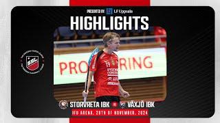 Highlights Storvreta IBK vs Växjö IBK