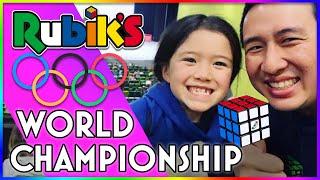 The 2019 Olympics of Rubik's Cubes  COMPETITION VLOG