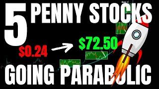 Top 5 Penny Stocks to Buy Now - PARABOLIC IN SEPTEMBER 2024 - $LUNR $SOUN $KULR #ai #pennystocks