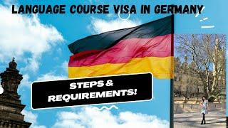 Language course visa requirements for Germany 