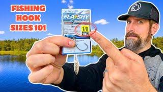 *** FISHING HOOK SIZES 101 ***