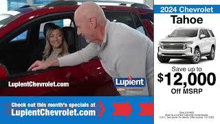 Lupient Chevrolet - January 2025 SUV Offers