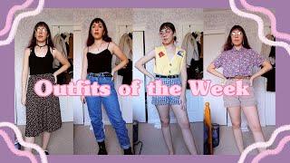 OOTW #3 || Thrifted Outfits of the Week, What I Wear in Quarantine