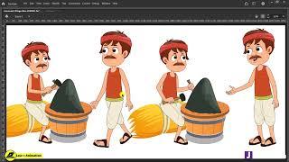 Animated Cartoon Character For YouTube | Buy Cartoon Characters Online | Jeeva Edu | #2danimation