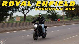 Royal Enfield Guerrilla 450 Complete Ride Review in Tamil | is this the new vibrator? | B4Choose