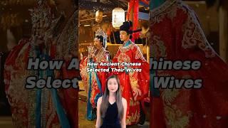 How Ancient Chinese Selected Their Wives  #china #chineseculture #chinesehistory #traditional