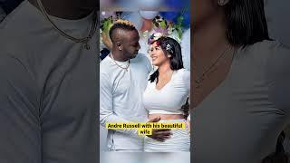 Andre Russell with his beautiful wife | Jassym Lora | #shorts #short #russell @celebrityqlix