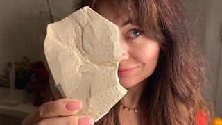 ASMR crunch of clay&chalk/ глина Халва, мел Халва#asmr #crunchysounds #asmrsounds #chalk #clay