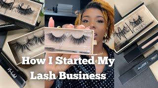 How I Started My Lash Business | NEW LABEL LASHES Inventory