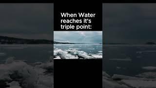 Jaw-Dropping Triple Point of Water  | #science #physics #triplepoint