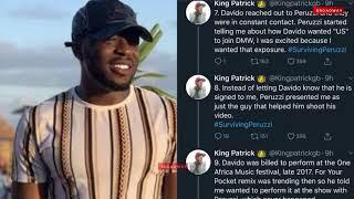 “Davido And Peruzzi Are Frauds” Golden Boy Entertainment Boss, Drags Davido