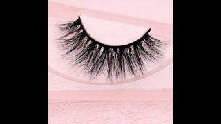 Visofree 3d mink lashes natural long false eyelashes handmade makeup beauty winged fake eye