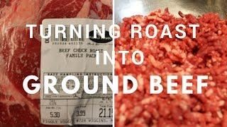 Roast ~~ Ground Beef