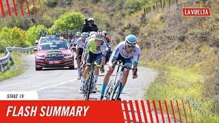 Stage Highlights in 1' - Stage 19 - La Vuelta 2024