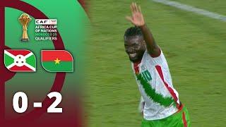 Bertrand Traoré entscheidet spät vom Punkt! | Burundi - Burkina Faso