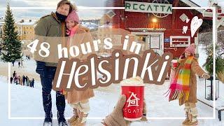 HELSINKI FINLAND VLOG | Visiting Christmas Markets, day trip to Porvoo, Cafe Regatta