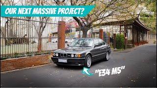 Buying a CLEAN Donor E34 M5 for our NEXT PROJECT!