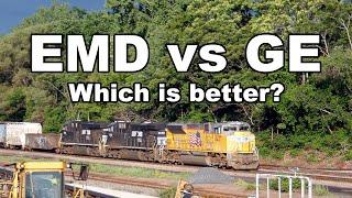 [GL][T-330] EMD vs GE: SD70ACe vs ES44AC (Complete Video)