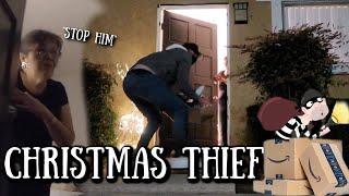 CHRISTMAS AMAZON PORCH THIEF PRANK ON MOM (SUPER FUNNY)