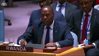 Rwandan envoy to UN condemns DR Congo's 'reckless militarisation'