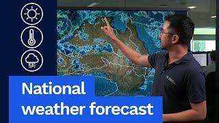 National Weather Forecast Monday 9 December 2024: Showers, thunderstorms and heat across the country